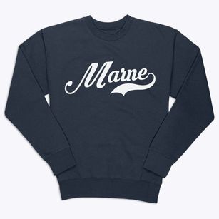 Marne Iowa Vintage Team Premium Crewneck Sweatshirt