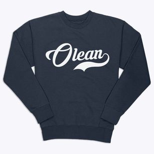 Olean New York Vintage Team Premium Crewneck Sweatshirt