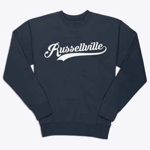 Russellville Illinois Vintage Team Premium Crewneck Sweatshirt