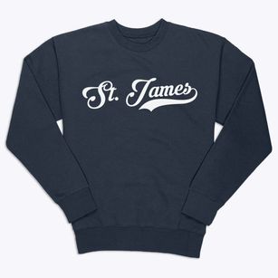 St. James New York Vintage Team Premium Crewneck Sweatshirt