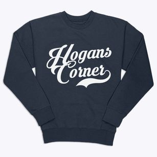 Hogans Corner Washington Vintage Team Premium Crewneck Sweatshirt