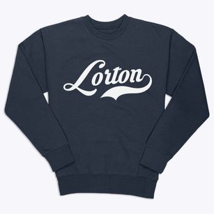 Lorton Nebraska Vintage Team Premium Crewneck Sweatshirt