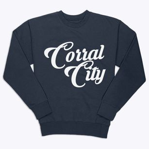 Corral City Texas Vintage Team Premium Crewneck Sweatshirt