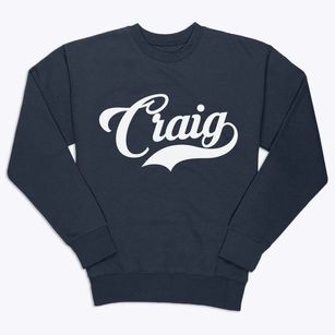 Craig Montana Vintage Team Premium Crewneck Sweatshirt