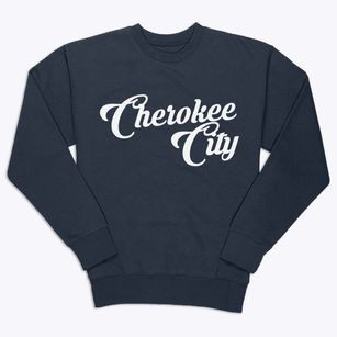 Cherokee City Arkansas Vintage Team Premium Crewneck Sweatshirt
