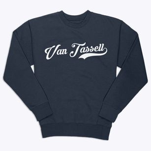 Van Tassell Wyoming Vintage Team Premium Crewneck Sweatshirt