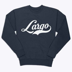 Largo Florida Vintage Team Premium Crewneck Sweatshirt