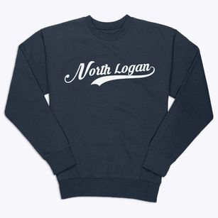 North Logan Utah Vintage Team Premium Crewneck Sweatshirt