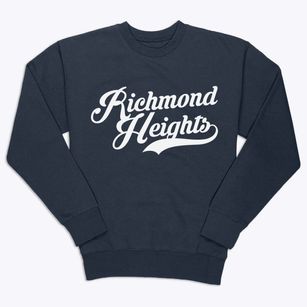 Richmond Heights Ohio Vintage Team Premium Crewneck Sweatshirt