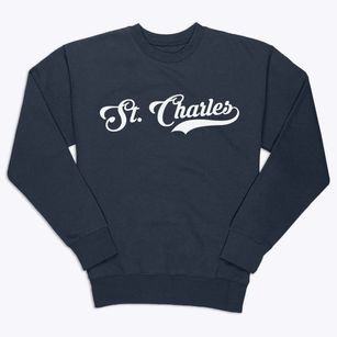 St. Charles Missouri Vintage Team Premium Crewneck Sweatshirt