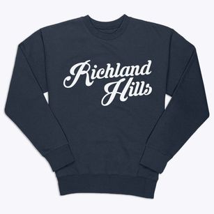 Richland Hills Texas Vintage Team Premium Crewneck Sweatshirt