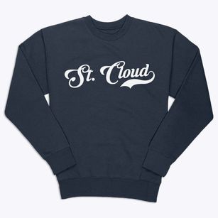 St. Cloud Minnesota Vintage Team Premium Crewneck Sweatshirt