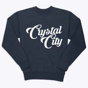 Crystal City Texas Vintage Team Premium Crewneck Sweatshirt
