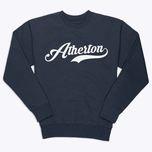 Atherton California Vintage Team Premium Crewneck Sweatshirt