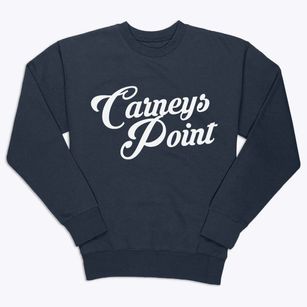 Carneys Point New Jersey Vintage Team Premium Crewneck Sweatshirt