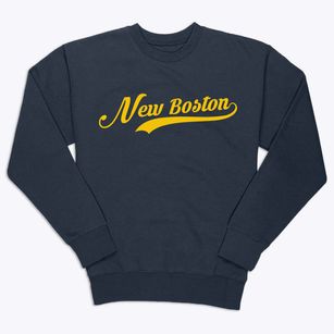 New Boston New Hampshire Vintage Team Premium Crewneck Sweatshirt