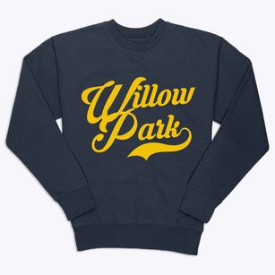 Willow Park Texas Vintage Team Premium Crewneck Sweatshirt