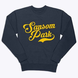 Sansom Park Texas Vintage Team Premium Crewneck Sweatshirt