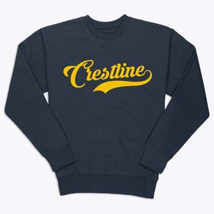 Crestline Ohio Vintage Team Premium Crewneck Sweatshirt