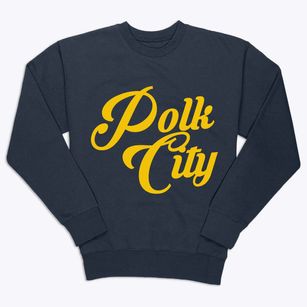 Polk City Iowa Vintage Team Premium Crewneck Sweatshirt