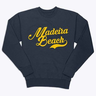 Madeira Beach Florida Vintage Team Premium Crewneck Sweatshirt