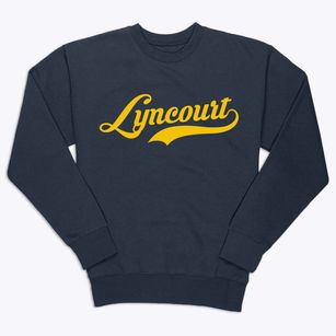 Lyncourt New York Vintage Team Premium Crewneck Sweatshirt