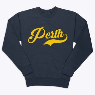 Perth New York Vintage Team Premium Crewneck Sweatshirt