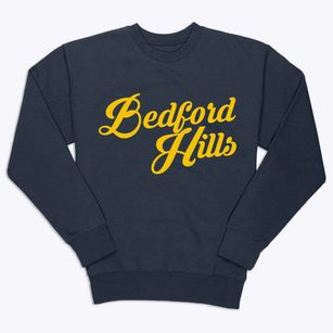 Bedford Hills New York Vintage Team Premium Crewneck Sweatshirt