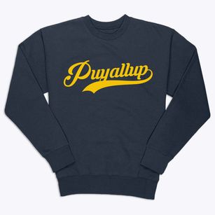 Puyallup Washington Vintage Team Premium Crewneck Sweatshirt