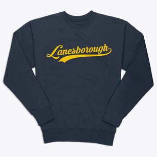 Lanesborough Massachusetts Vintage Team Premium Crewneck Sweatshirt