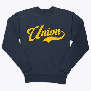 Union Wisconsin Vintage Team Premium Crewneck Sweatshirt