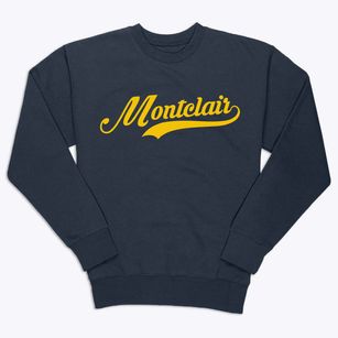 Montclair California Vintage Team Premium Crewneck Sweatshirt