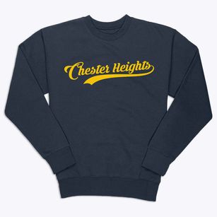 Chester Heights Pennsylvania Vintage Team Premium Crewneck Sweatshirt