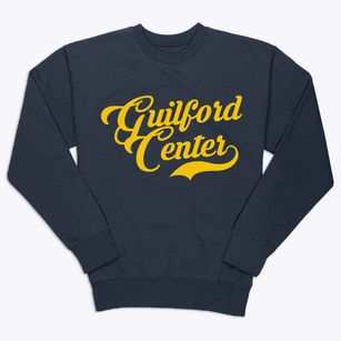 Guilford Center Connecticut Vintage Team Premium Crewneck Sweatshirt