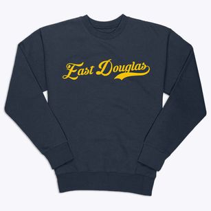 East Douglas Massachusetts Vintage Team Premium Crewneck Sweatshirt