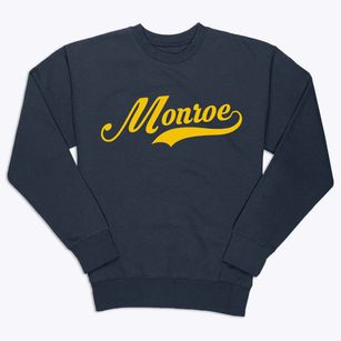 Monroe Utah Vintage Team Premium Crewneck Sweatshirt