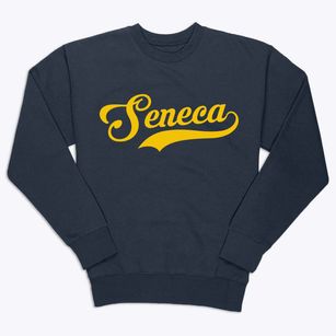 Seneca Illinois Vintage Team Premium Crewneck Sweatshirt