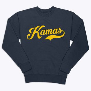 Kamas Utah Vintage Team Premium Crewneck Sweatshirt
