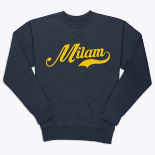 Milam Texas Vintage Team Premium Crewneck Sweatshirt