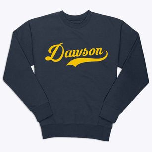 Dawson Minnesota Vintage Team Premium Crewneck Sweatshirt