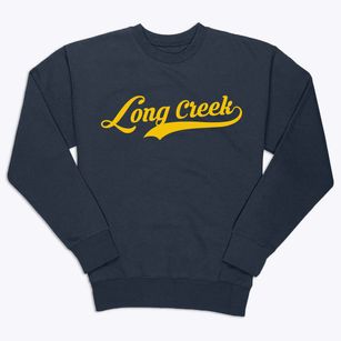 Long Creek Illinois Vintage Team Premium Crewneck Sweatshirt