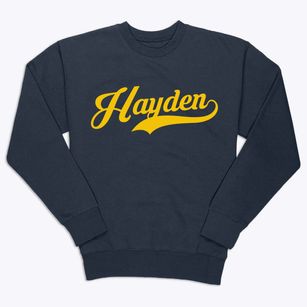 Hayden Indiana Vintage Team Premium Crewneck Sweatshirt
