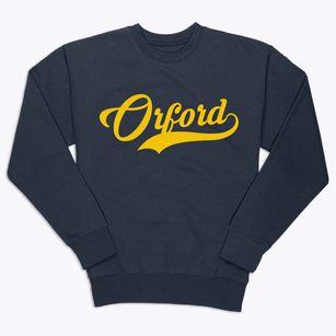 Orford New Hampshire Vintage Team Premium Crewneck Sweatshirt