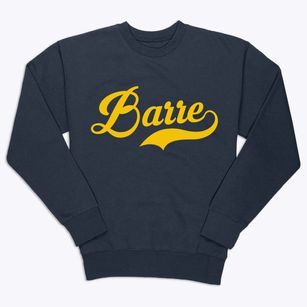 Barre Wisconsin Vintage Team Premium Crewneck Sweatshirt