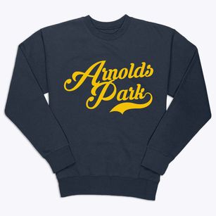 Arnolds Park Iowa Vintage Team Premium Crewneck Sweatshirt