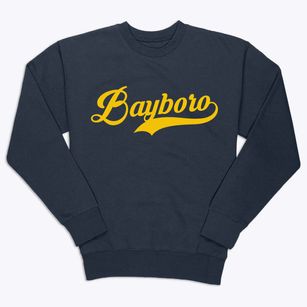 Bayboro North Carolina Vintage Team Premium Crewneck Sweatshirt