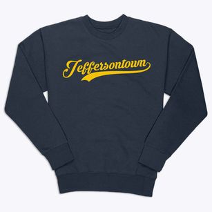 Jeffersontown Kentucky Vintage Team Premium Crewneck Sweatshirt