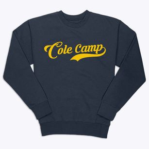 Cole Camp Missouri Vintage Team Premium Crewneck Sweatshirt