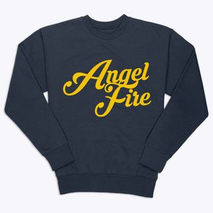 Angel Fire New Mexico Vintage Team Premium Crewneck Sweatshirt