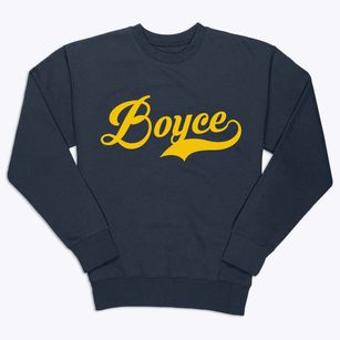 Boyce Louisiana Vintage Team Premium Crewneck Sweatshirt